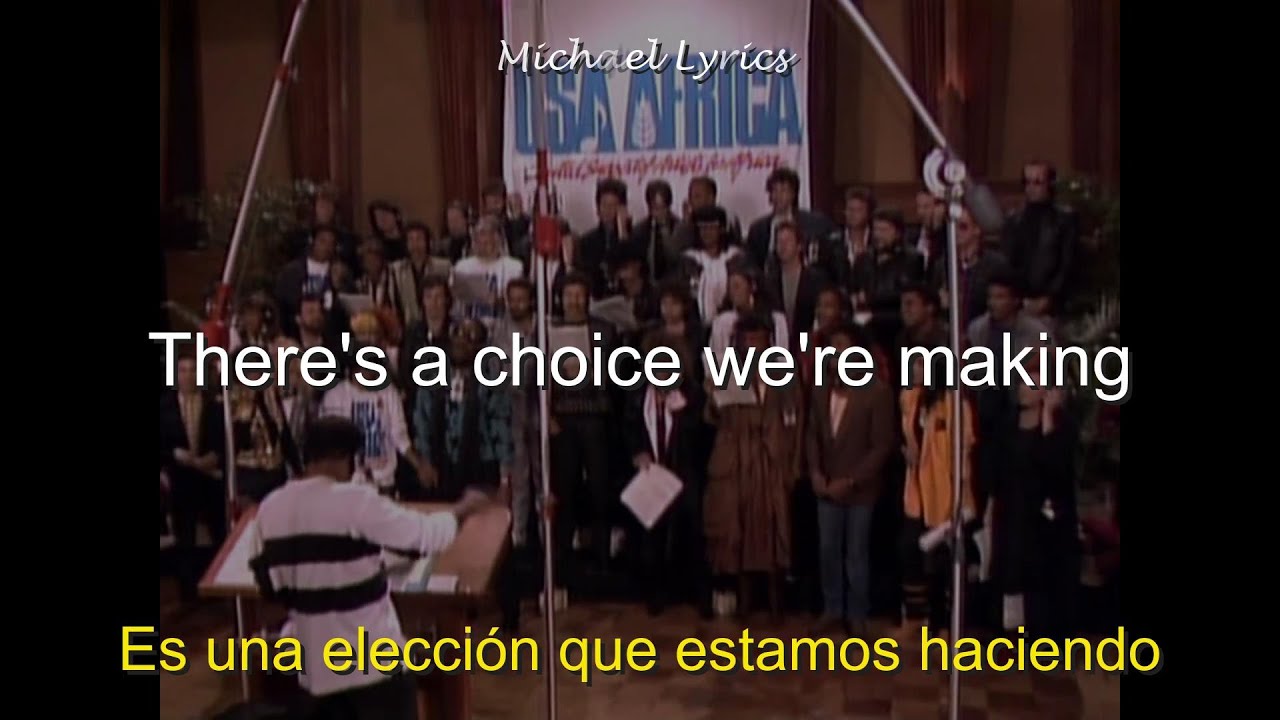 USA For Africa - We Are The World | Lyrics/Letra | Subtitulado al Español