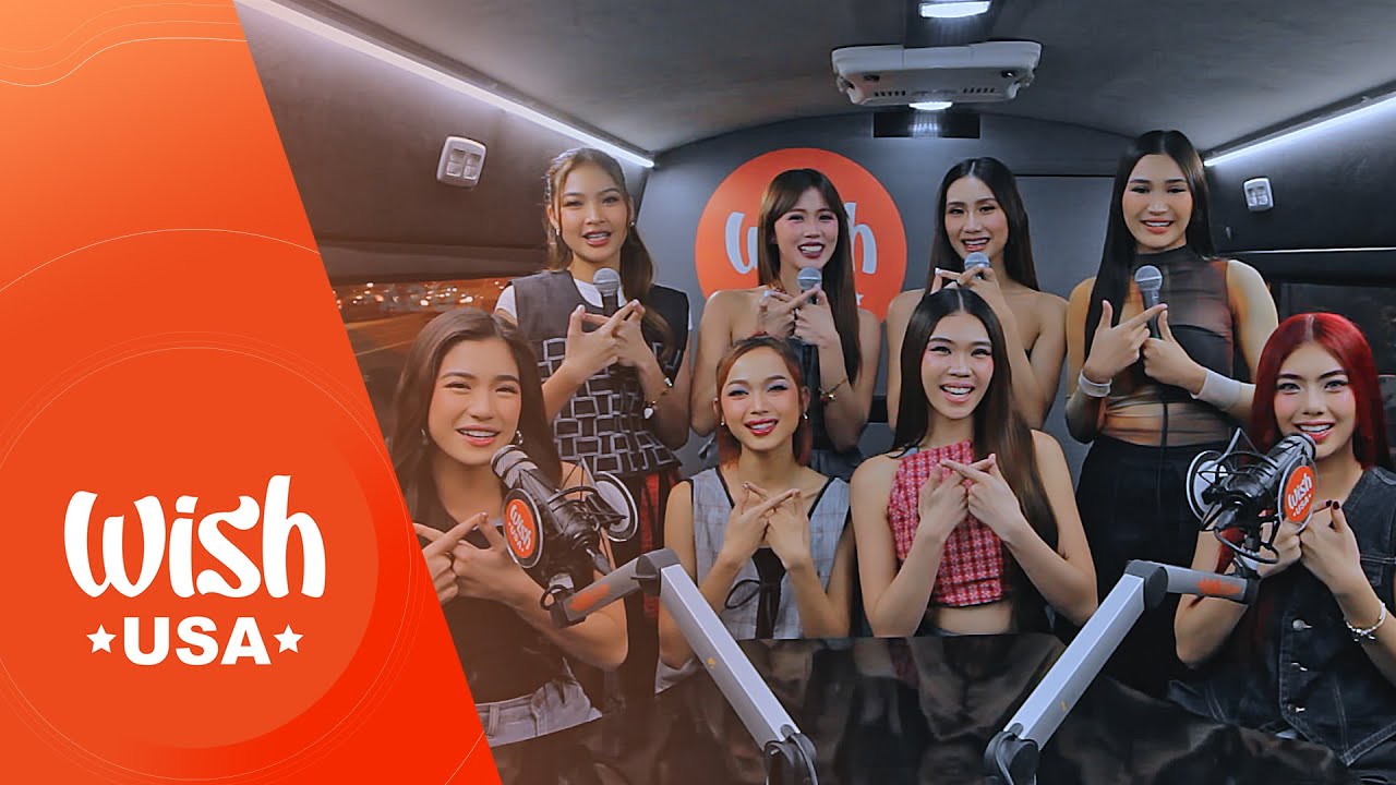 BINI performs "Cherry On Top" LIVE on the Wish USA Bus