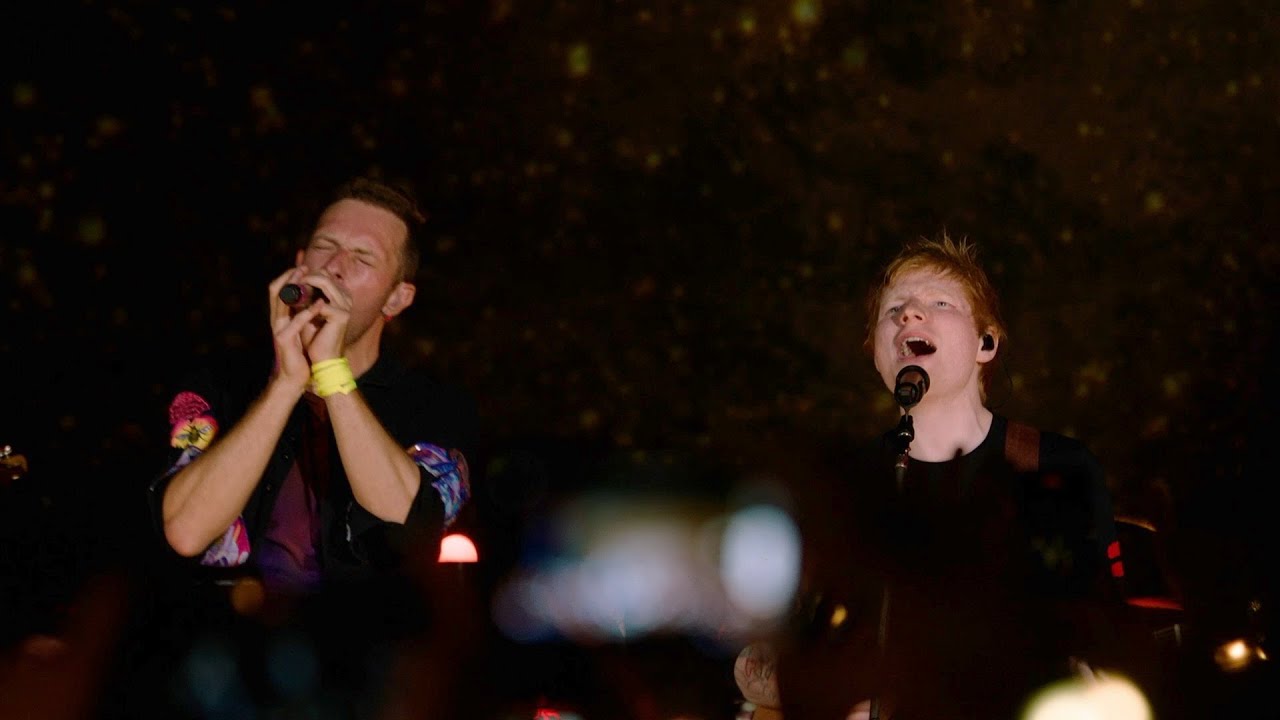 Coldplay & Ed Sheeran - Fix You (Live at Shepherd