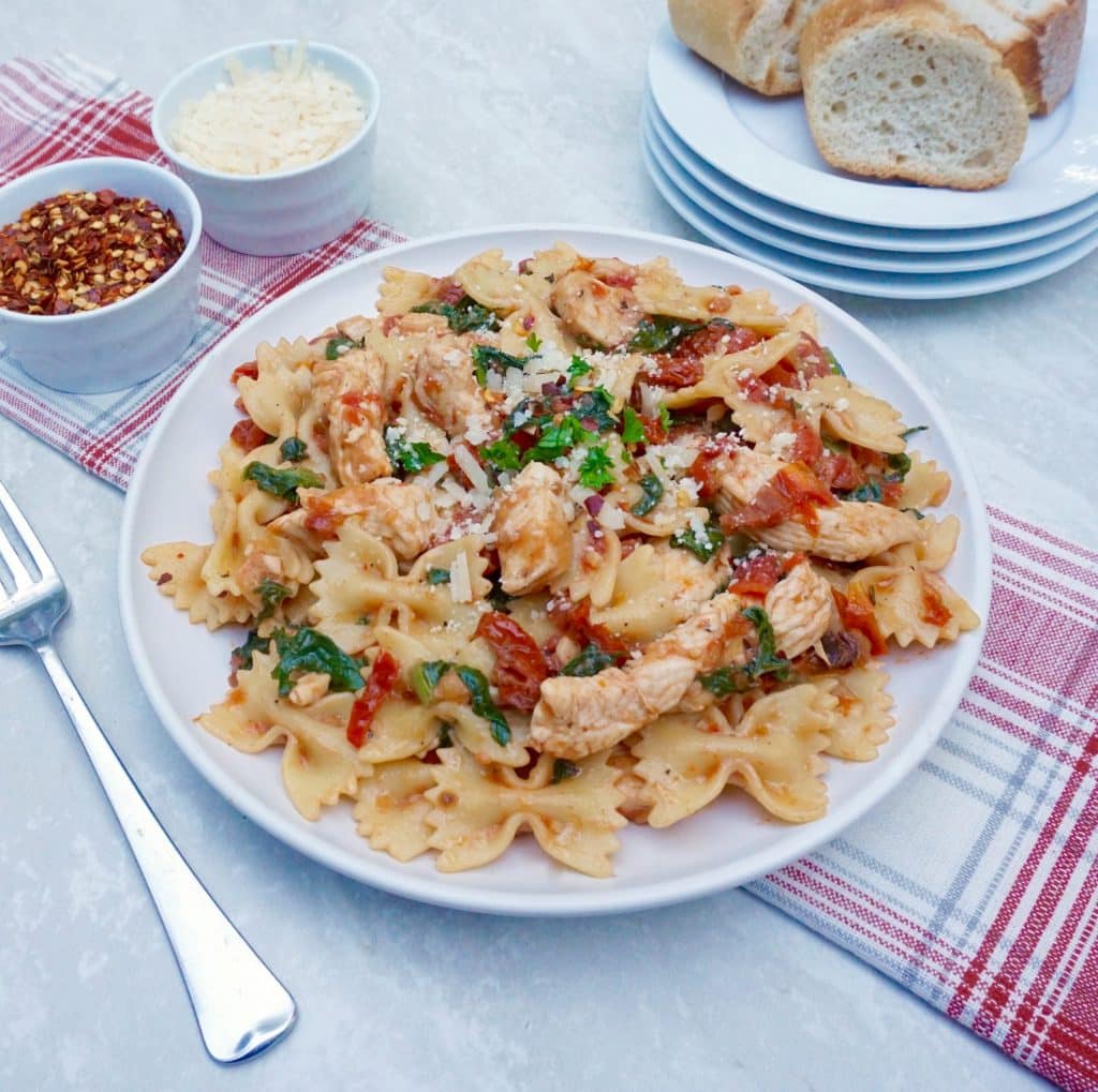 Bow-Tie Pasta & Chicken