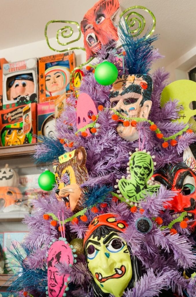 Tree with Old Masks