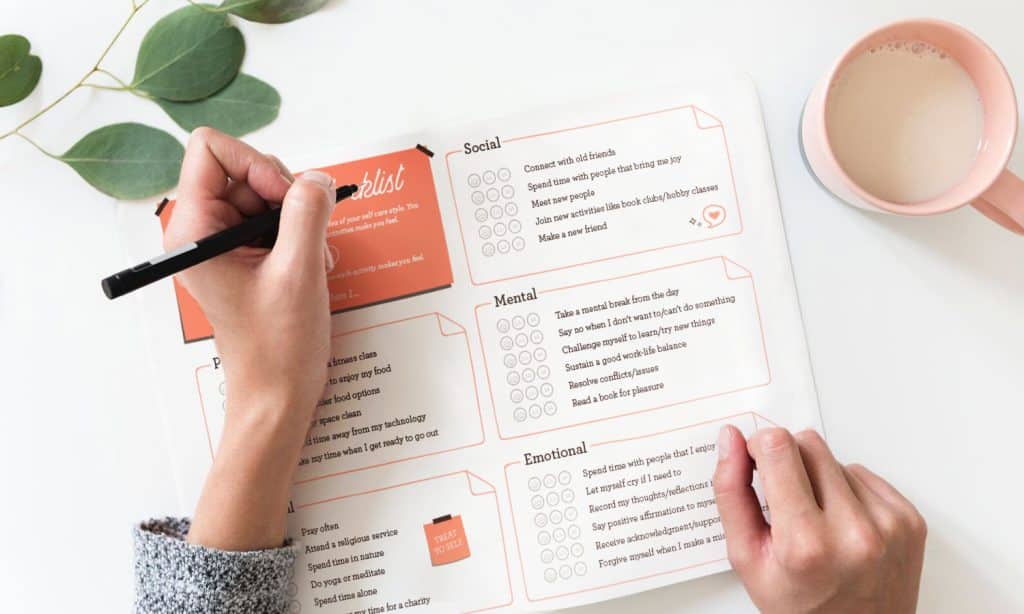 What is a Self-Care Checklist?