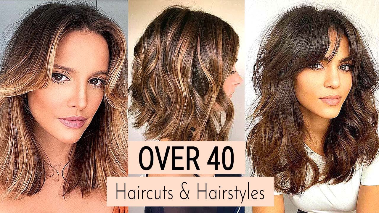 45 Amazing Haircuts \u0026 Hairstyles for Women Over 40 - GigWise, image size:1280x720