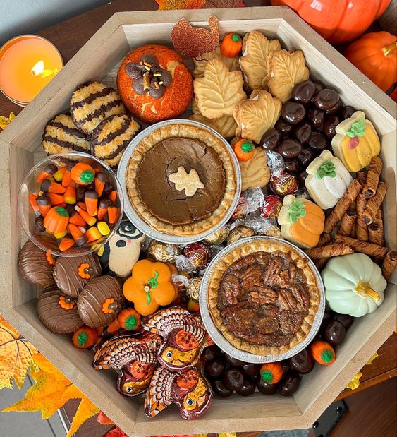 Sweet Tooth Charcuterie Board for Thanksgiving