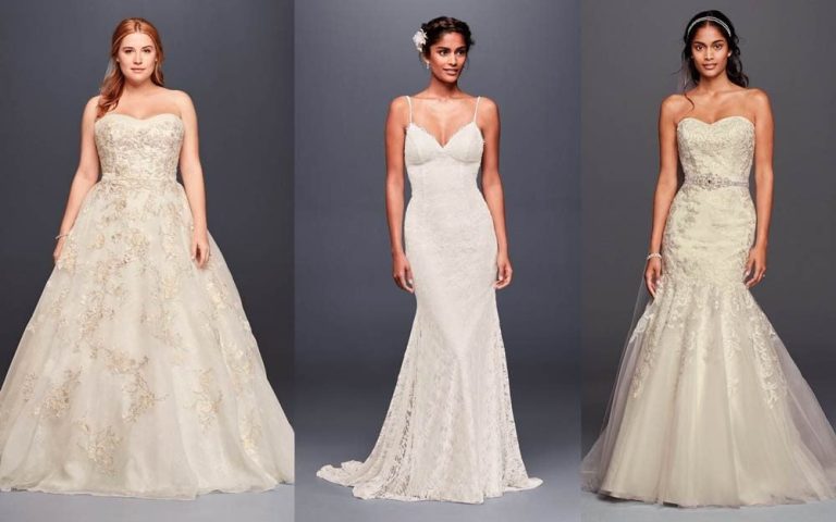 15 Best Wedding Dresses for Broad Shoulders - GigWise