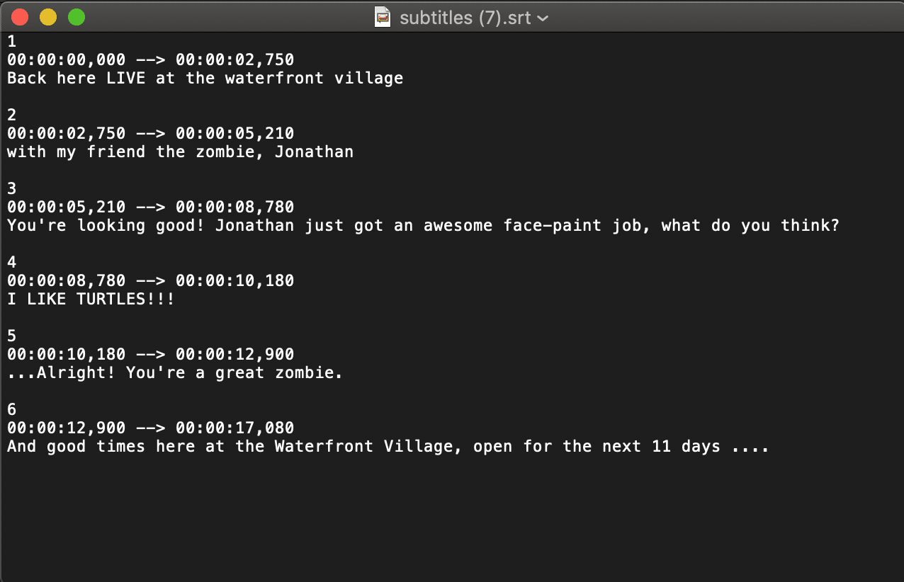 What is an SRT file, and why does it matter?
