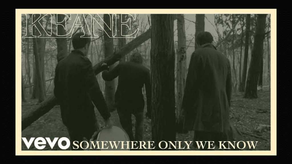 somewhere only we know lyrics