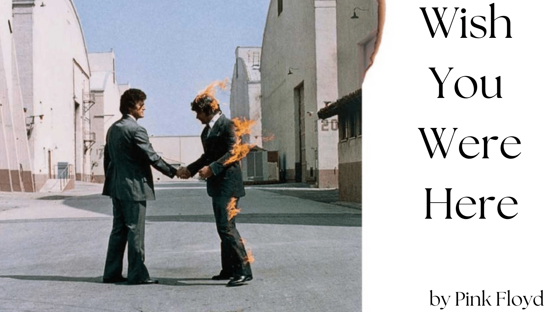 Pink Floyd Wish You Were Here Album Cover