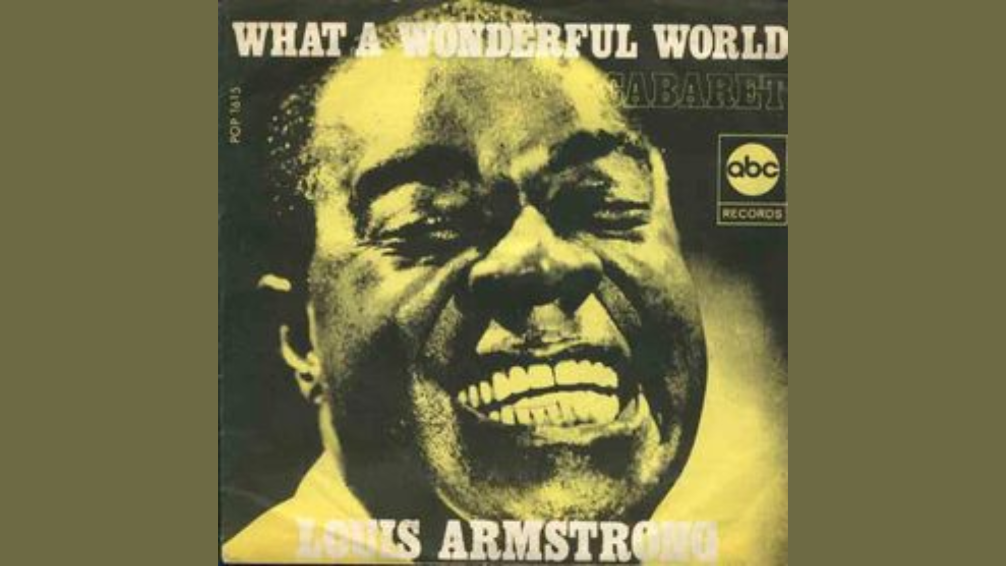 What A Wonderful World By Louis Armstrong Gigwise