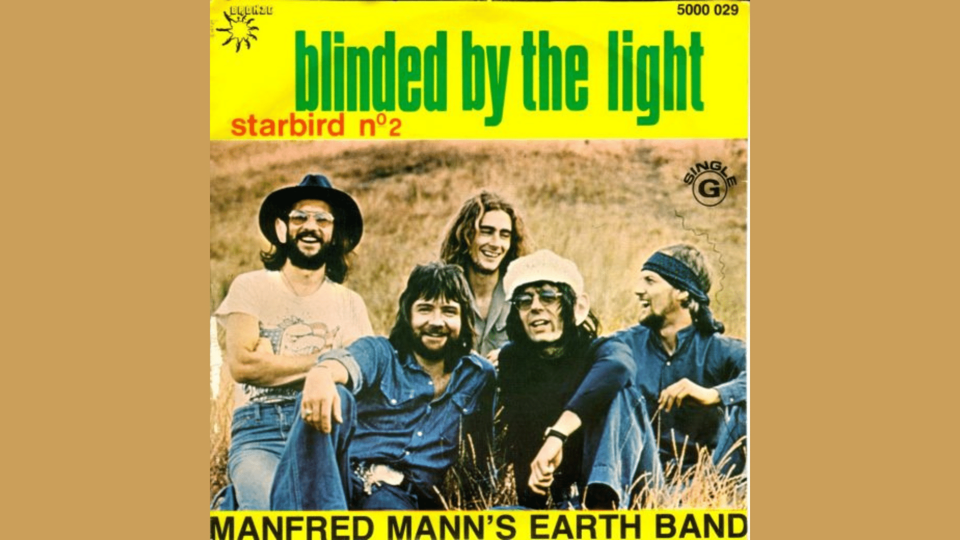 Blinded by the Light Lyrics by Manfred Mann’s Earth Band