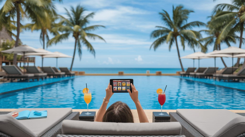 Unwinding in Luxury Retreats With Online Casino Excitement