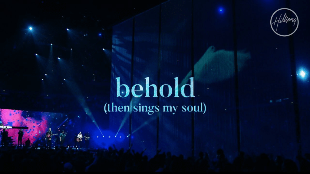 behold then sings my soul lyrics