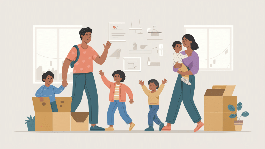The Best Moving Tips for People with Kids