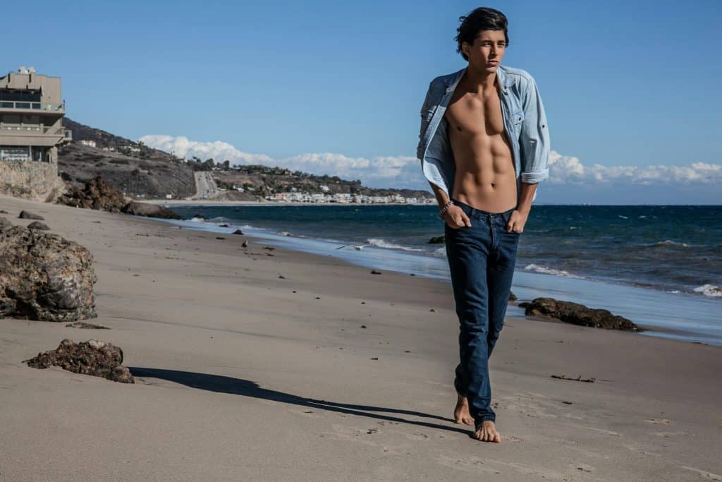 How Shirtless Isn’t the Only Way Celeb Guys Beat the Heat in Style