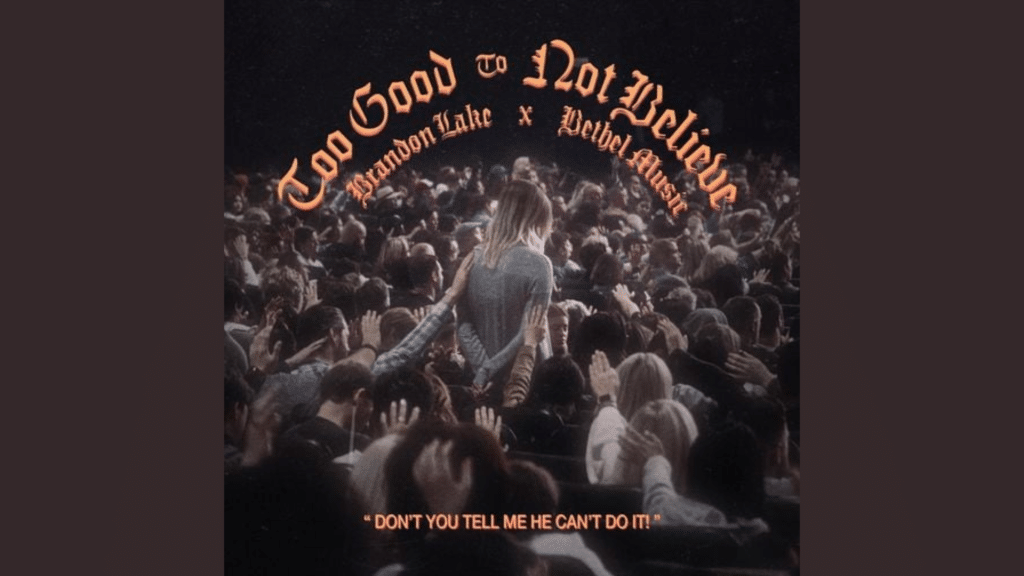 too good to not believe lyrics