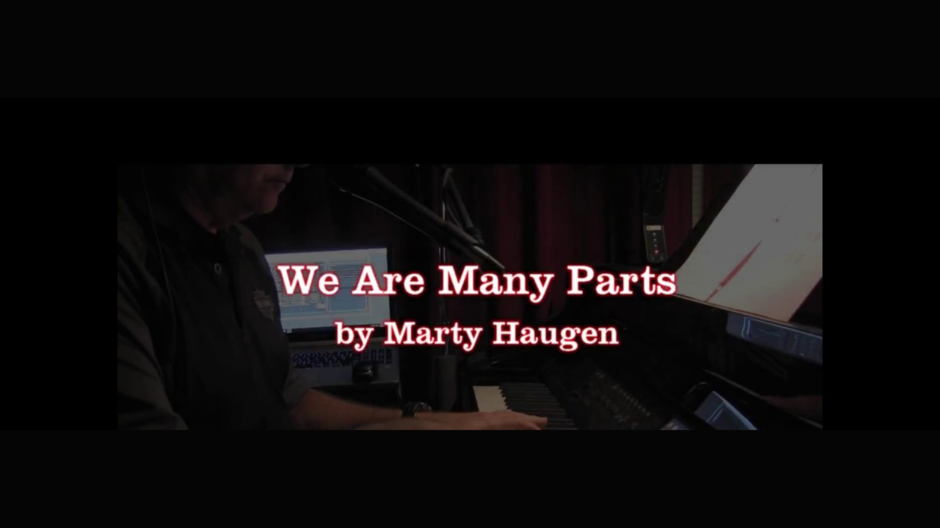 Complete Lyrics of We Are Many Parts