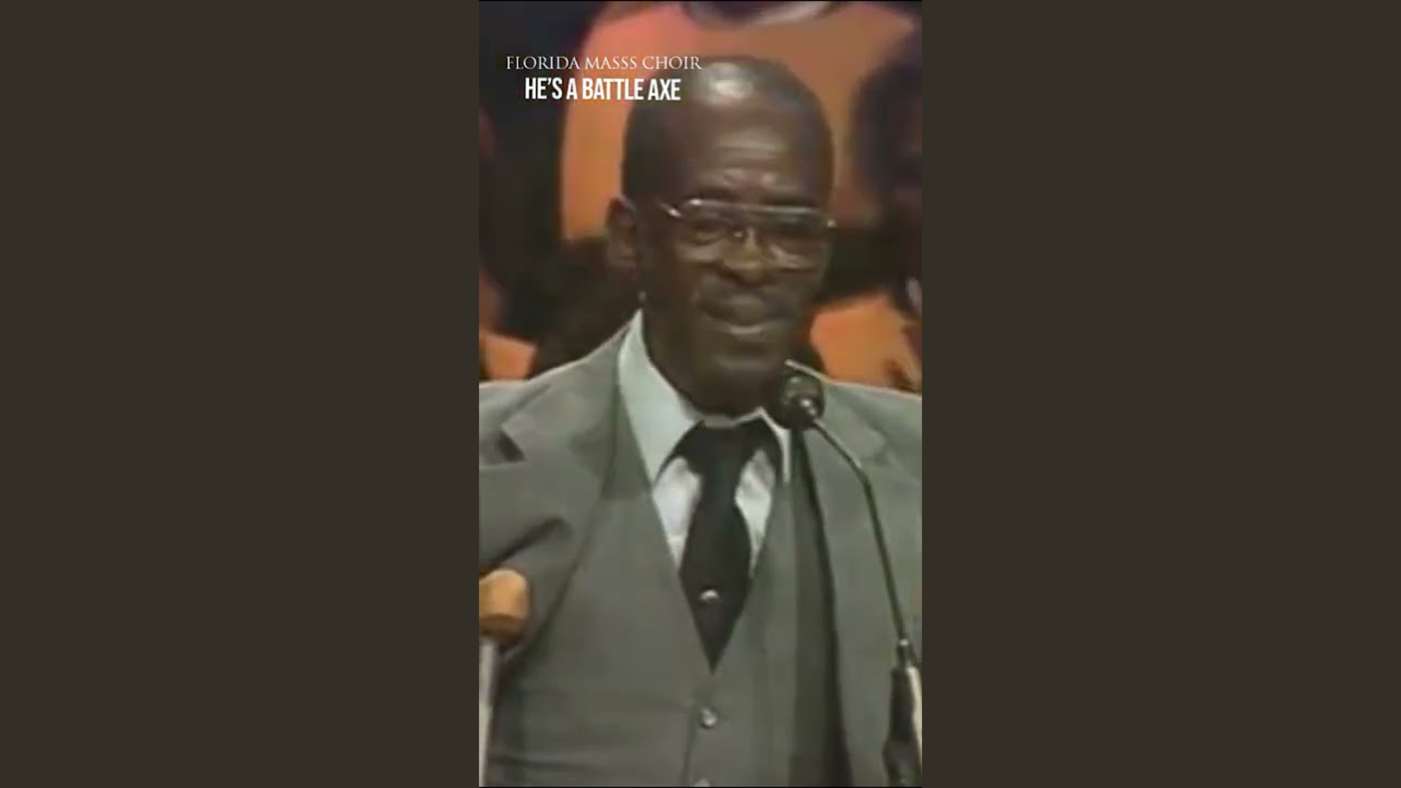 He's A Battle Axe Lyrics by The Florida Mass Choir