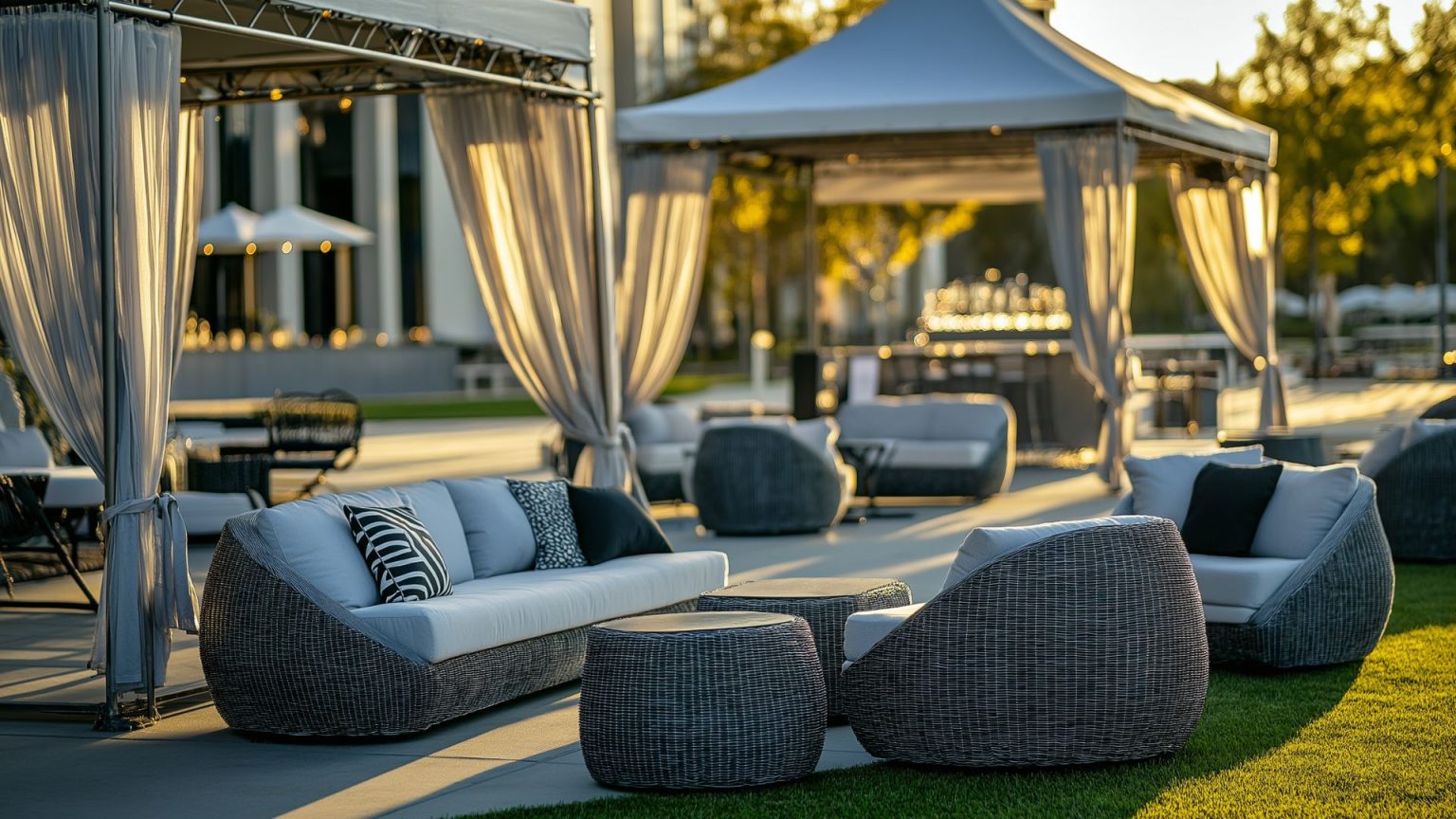 Vip Outside Setup Creating Comfortable VIP Areas for Outdoor Concerts and Events - GigWise