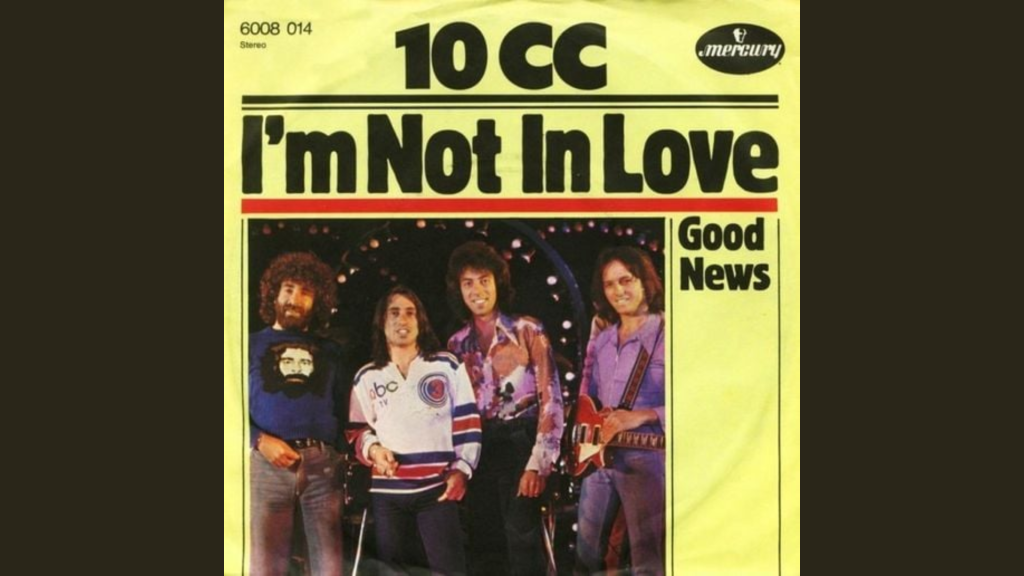 'm not in love 10cc meaning
