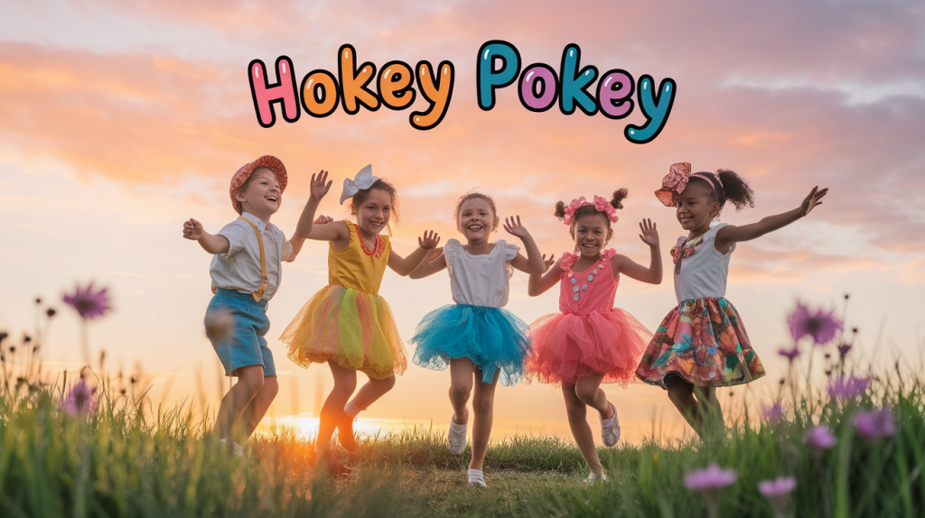 Complete Hokey Pokey Lyrics by The Ram Trio