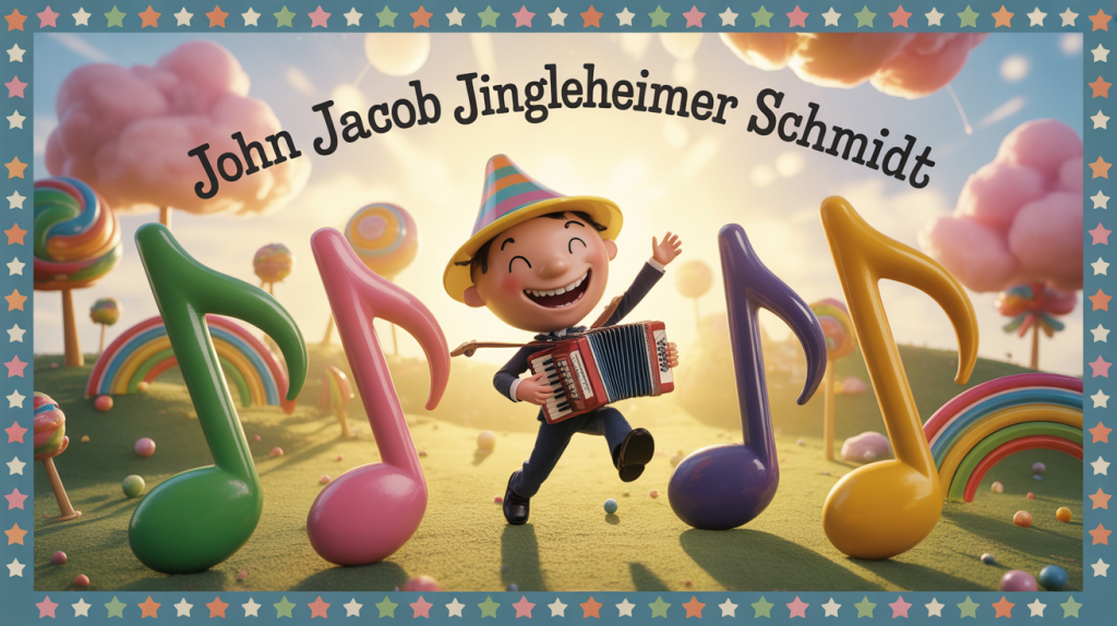 Complete Lyrics of John Jacob Jingleheimer Schmidt