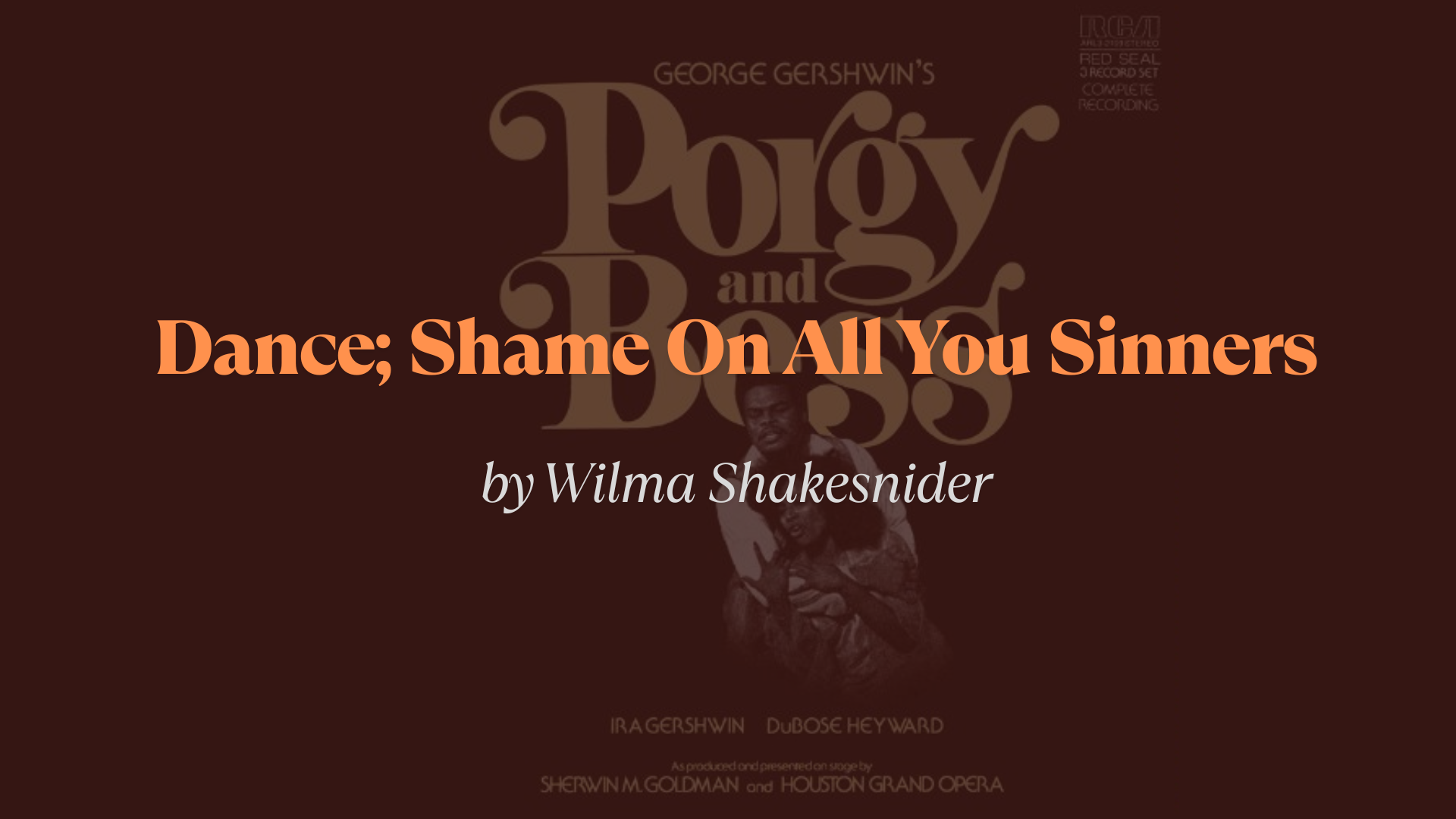 Dance_Shame_On_All_You_Sinners_Lyrics_by_Wilma_Shakesnider