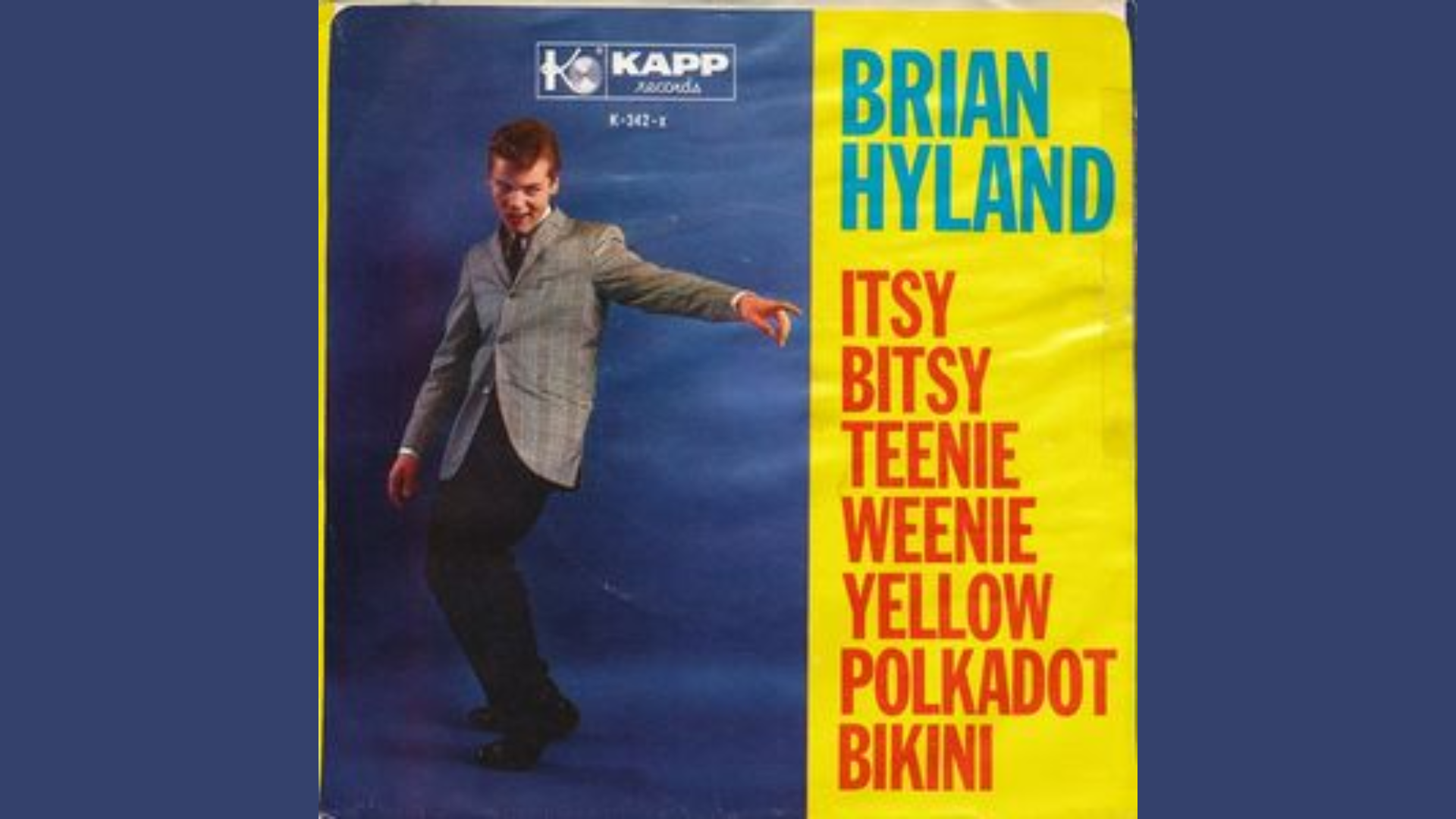 Itsy Bitsy Teenie Weenie Yellow Polkadot Bikini by Brian Hyland