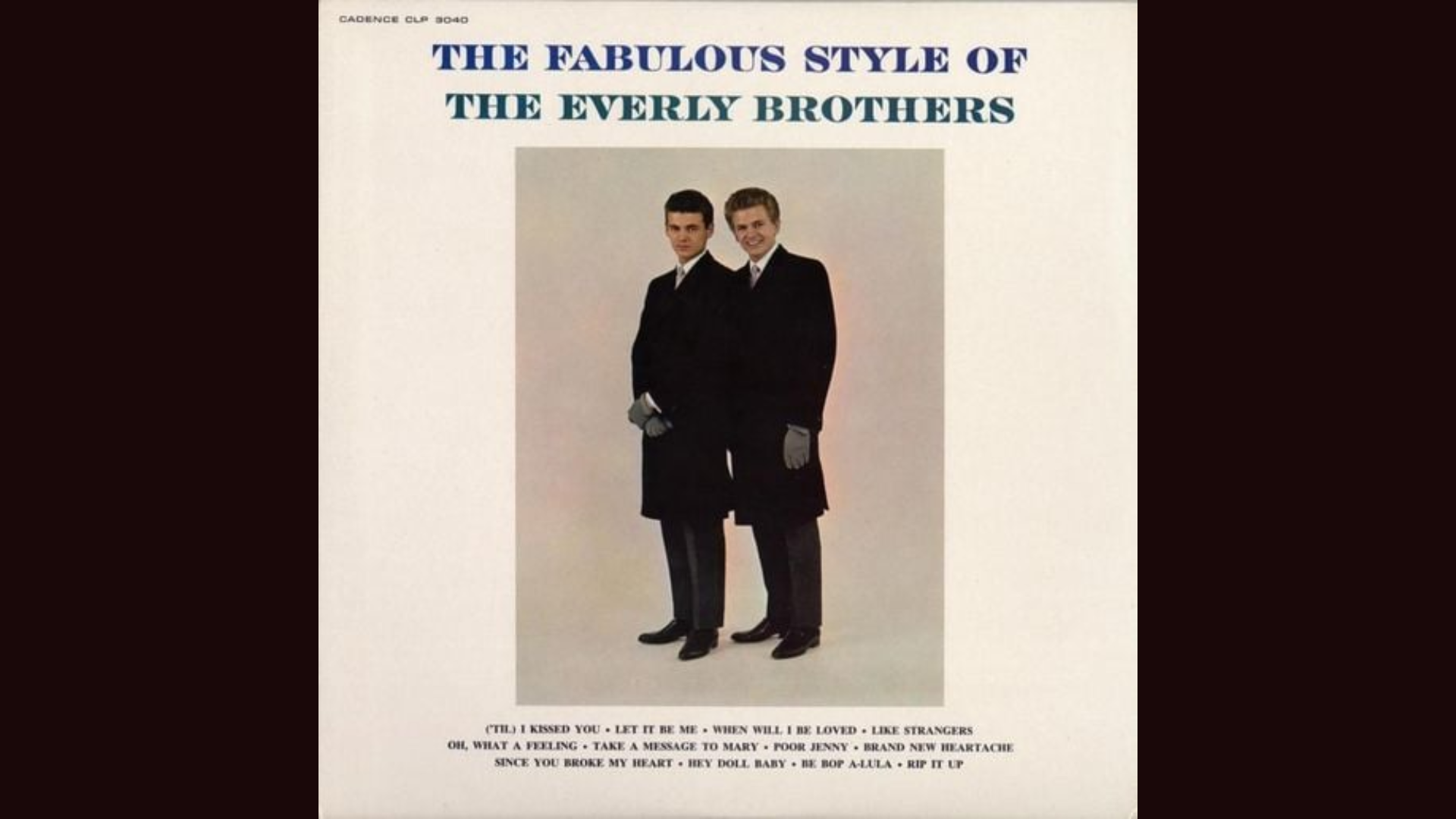 Let It Be Me by The Everly Brothers