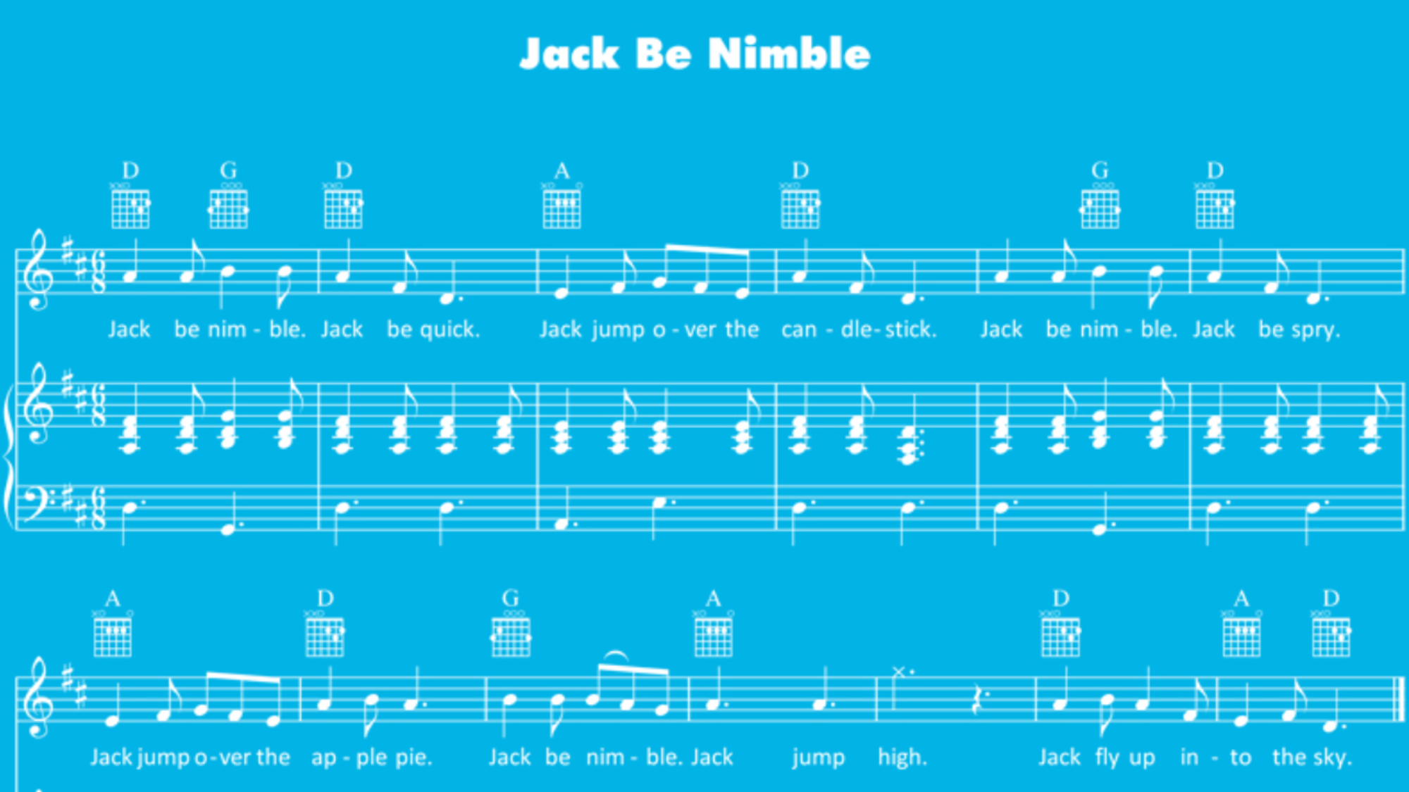 Musical Composition of Jack Be Nimble