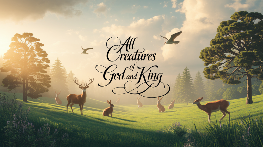all creatures of our god and king lyrics