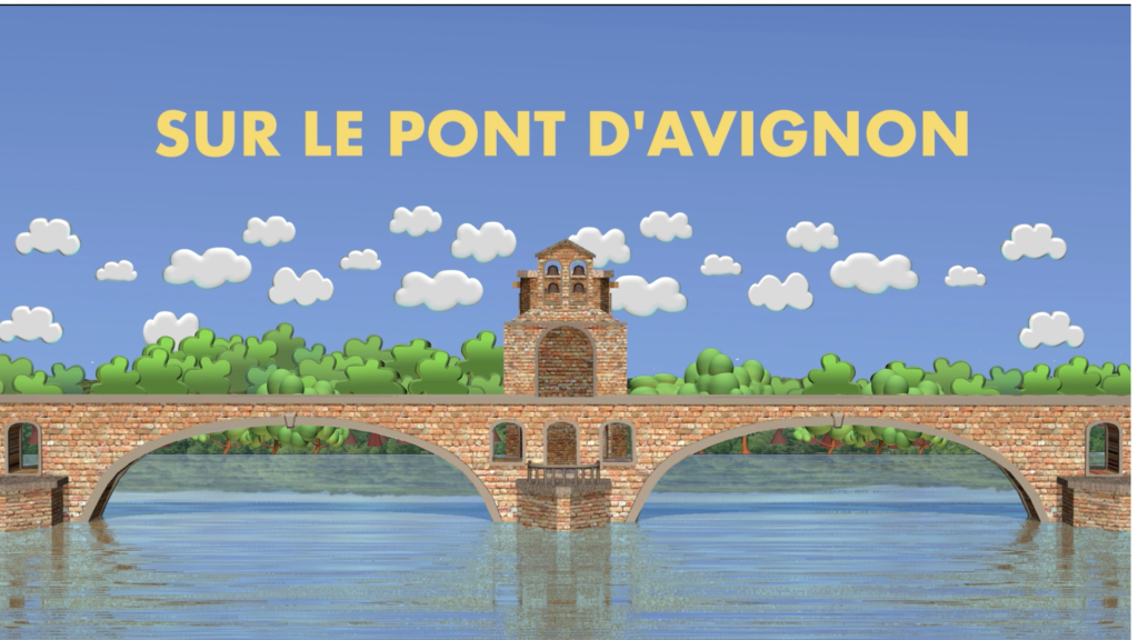 sur le pont d'avignon lyric