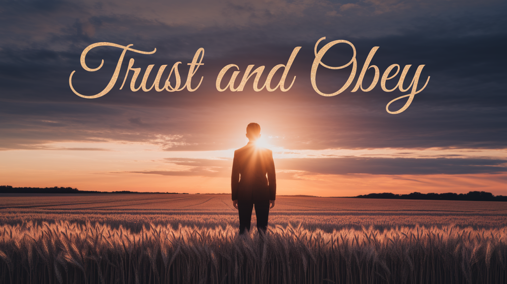 trust and obey lyrics