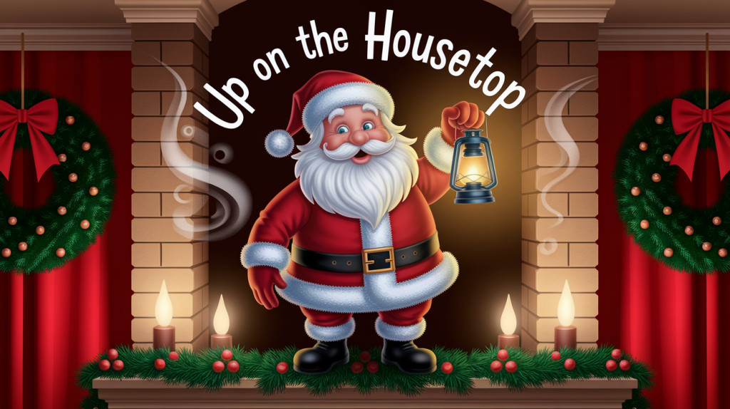 up on the housetop lyrics