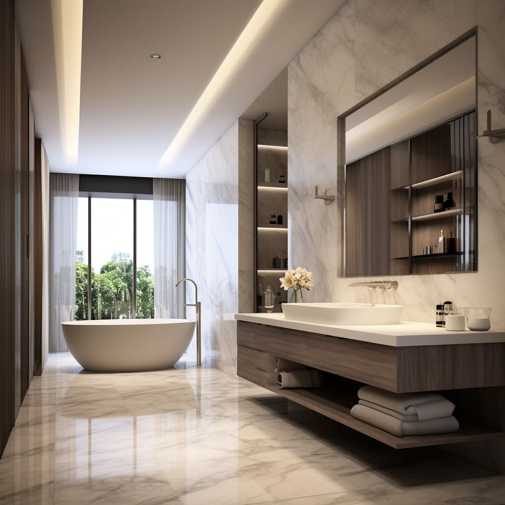 modern luxury bathroom designs