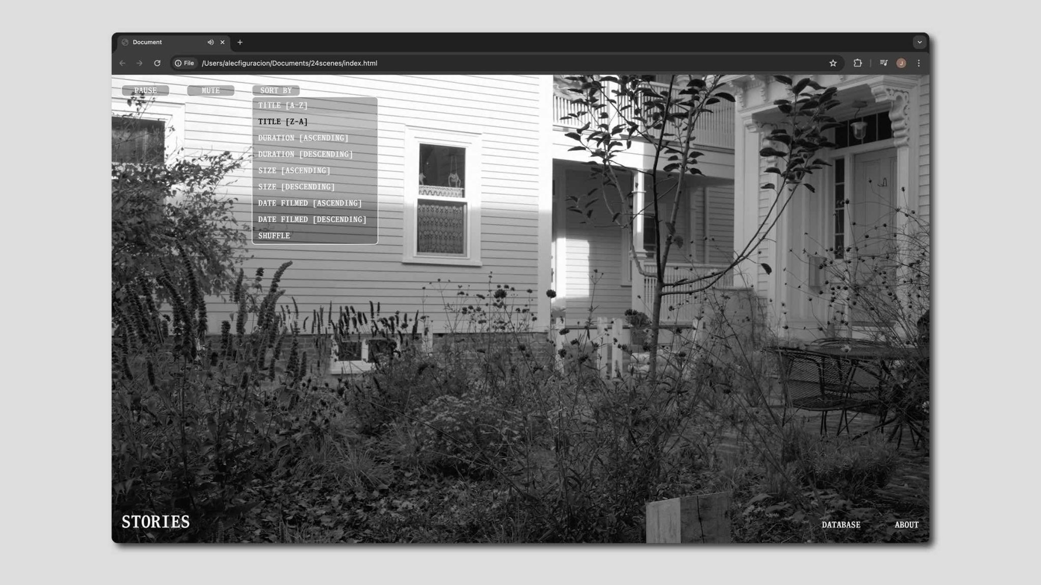 The Space Between Film and Design