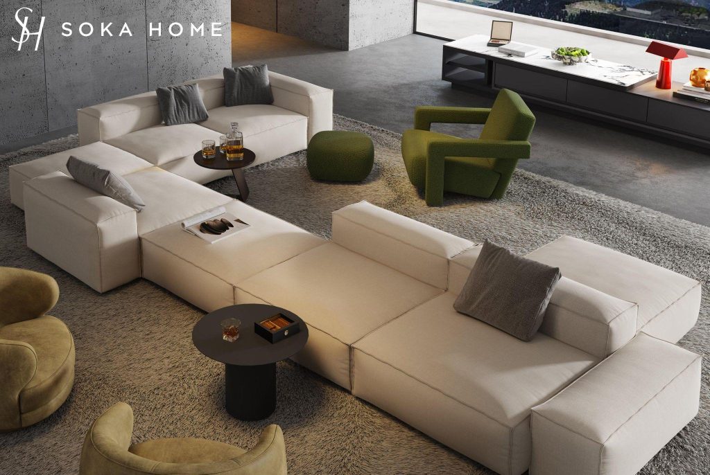 From Curved to Chunky: Sofa Shapes That Are Trending