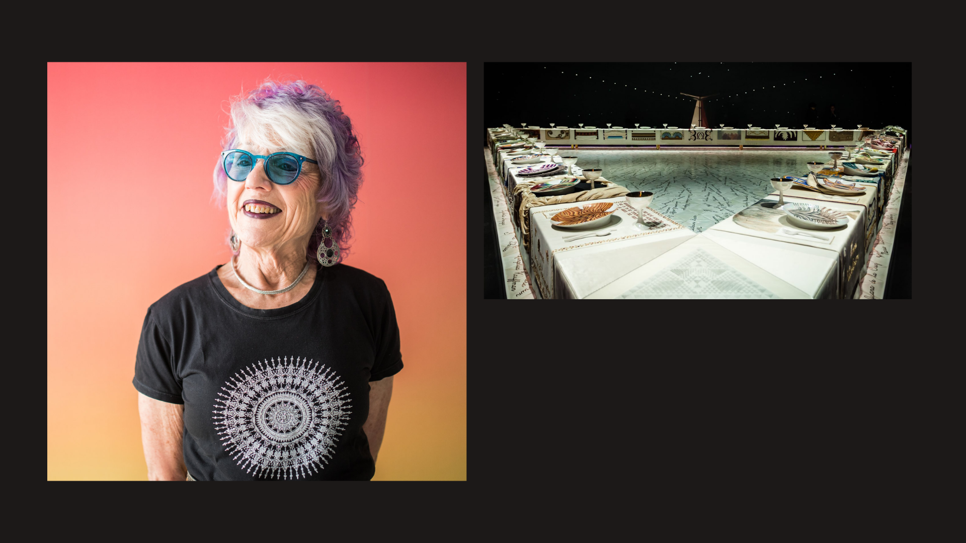 Judy Chicago: The Dinner Party
