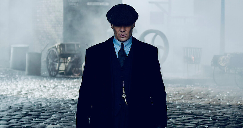 Tommy Shelby Peaky Blinders Blue Suit