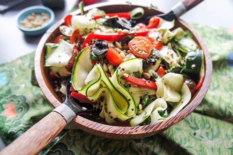 Zucchini and Quinoa Salad