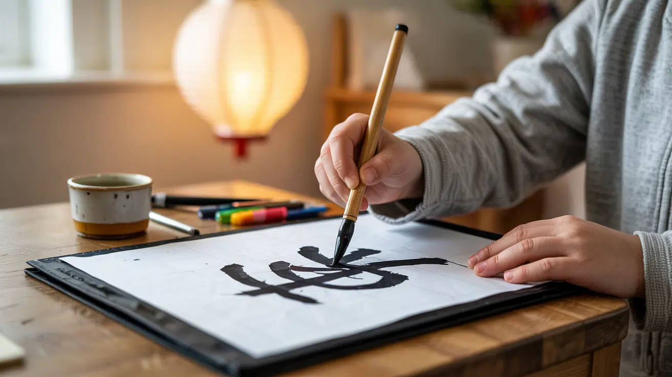 Calligraphy Style Writing Practice