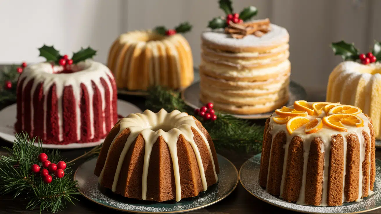Christmas Cakes and Show-Stopping Holiday Desserts
