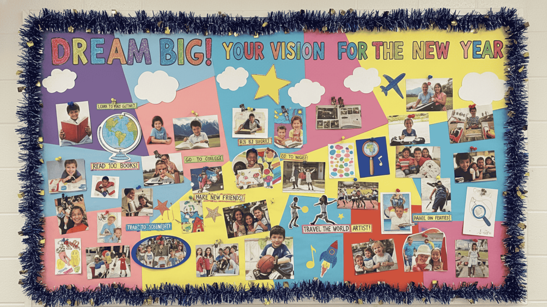 Dream Big Vision Board