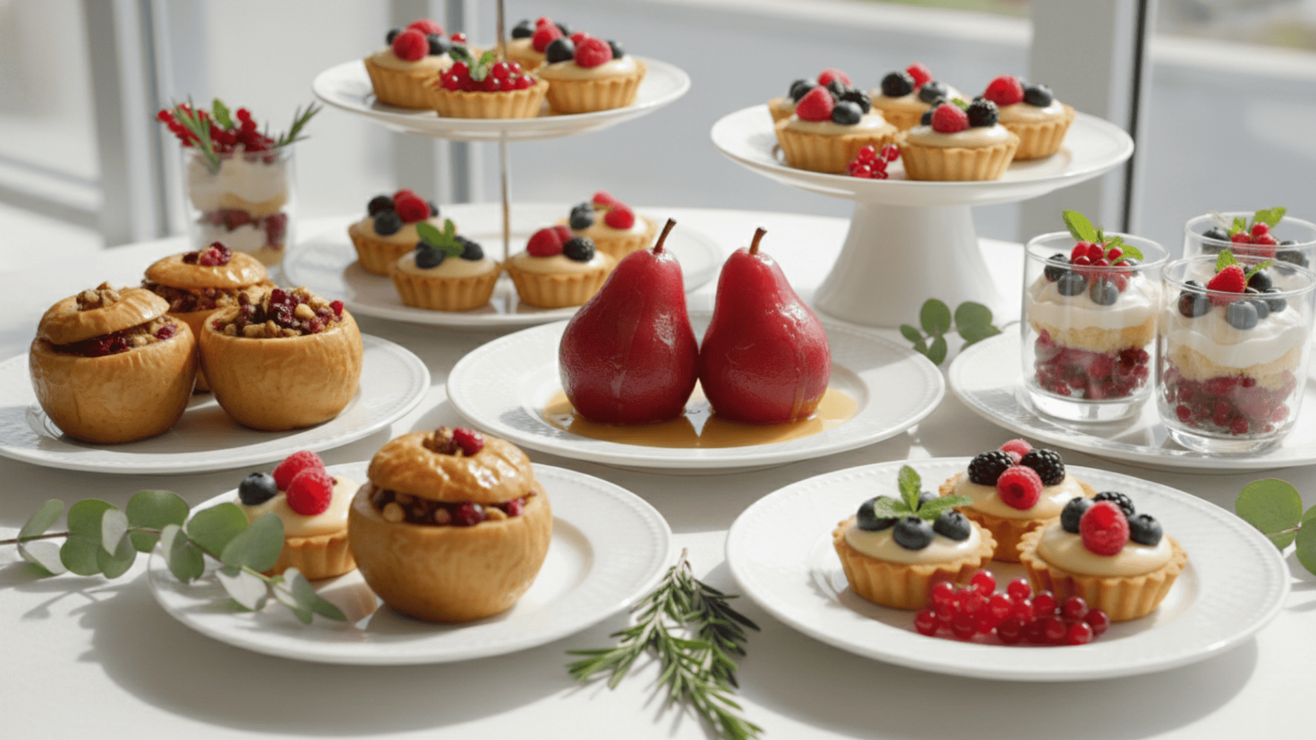 Lighter and Fruit-Based Christmas Desserts