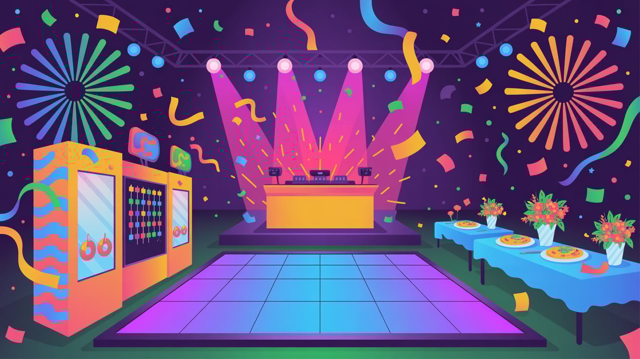 New Years Party Ideas for Large Groups