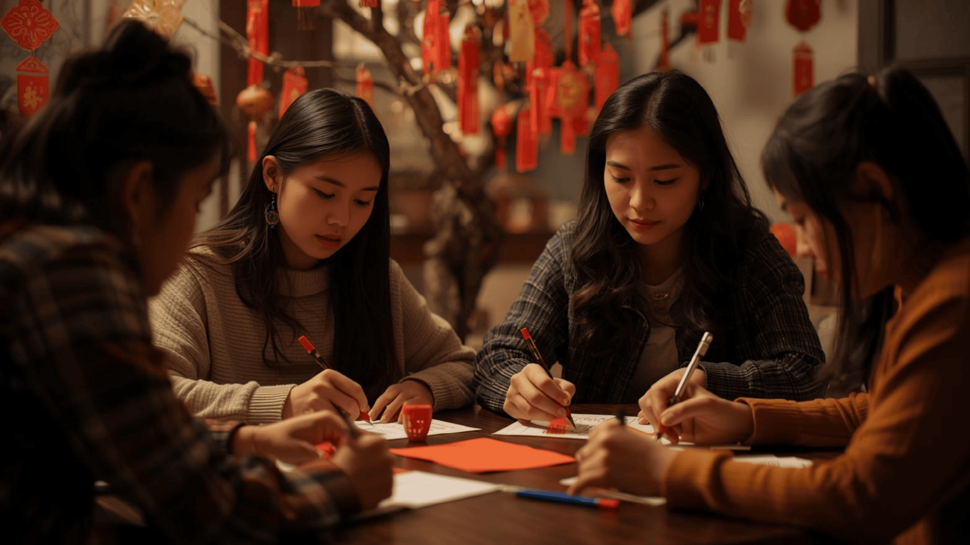 Wish Writing and Sharing Game