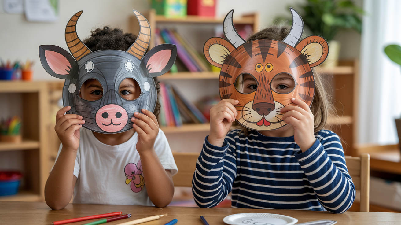 Zodiac Animal Mask Making