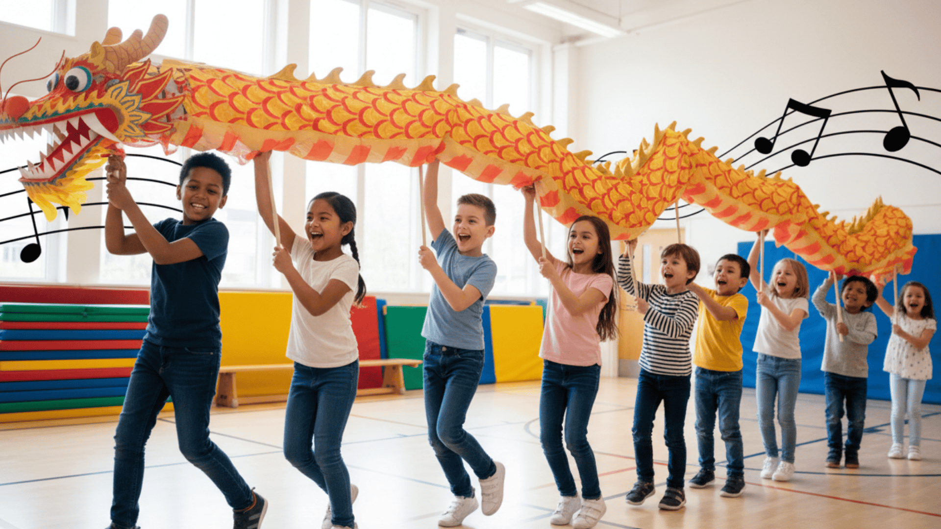 dragon Dance Movement Game