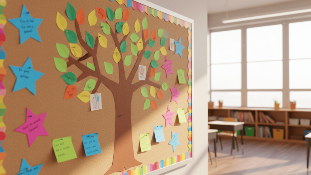 new year bulletin board ideas