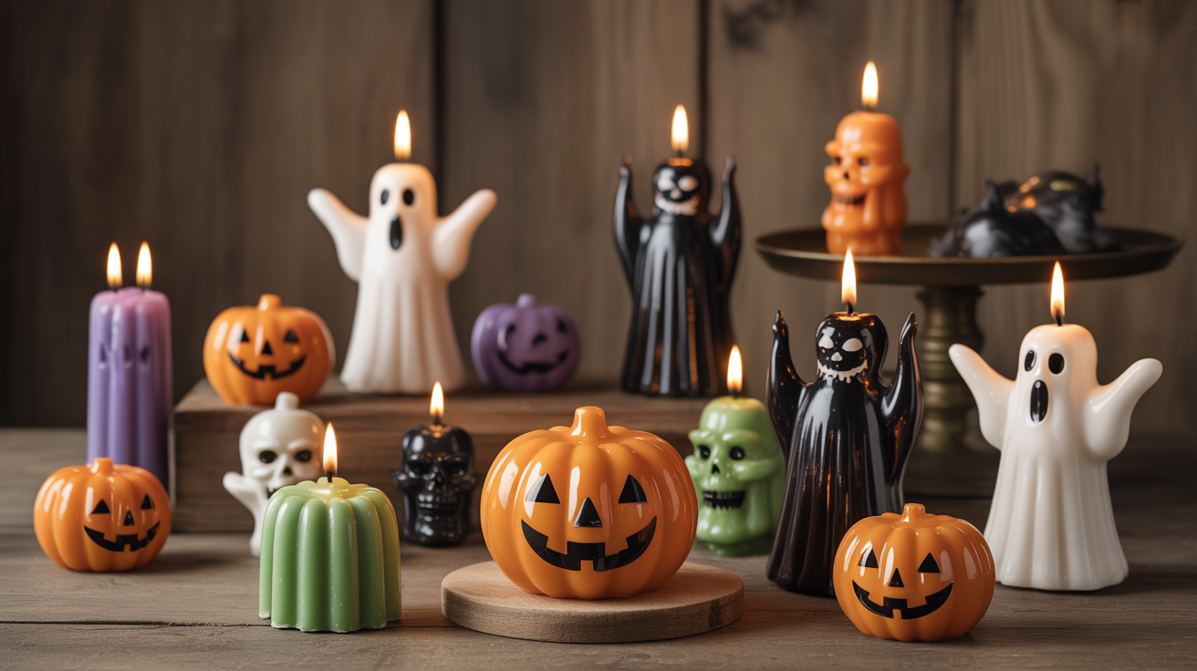 Antique-Halloween-Candles