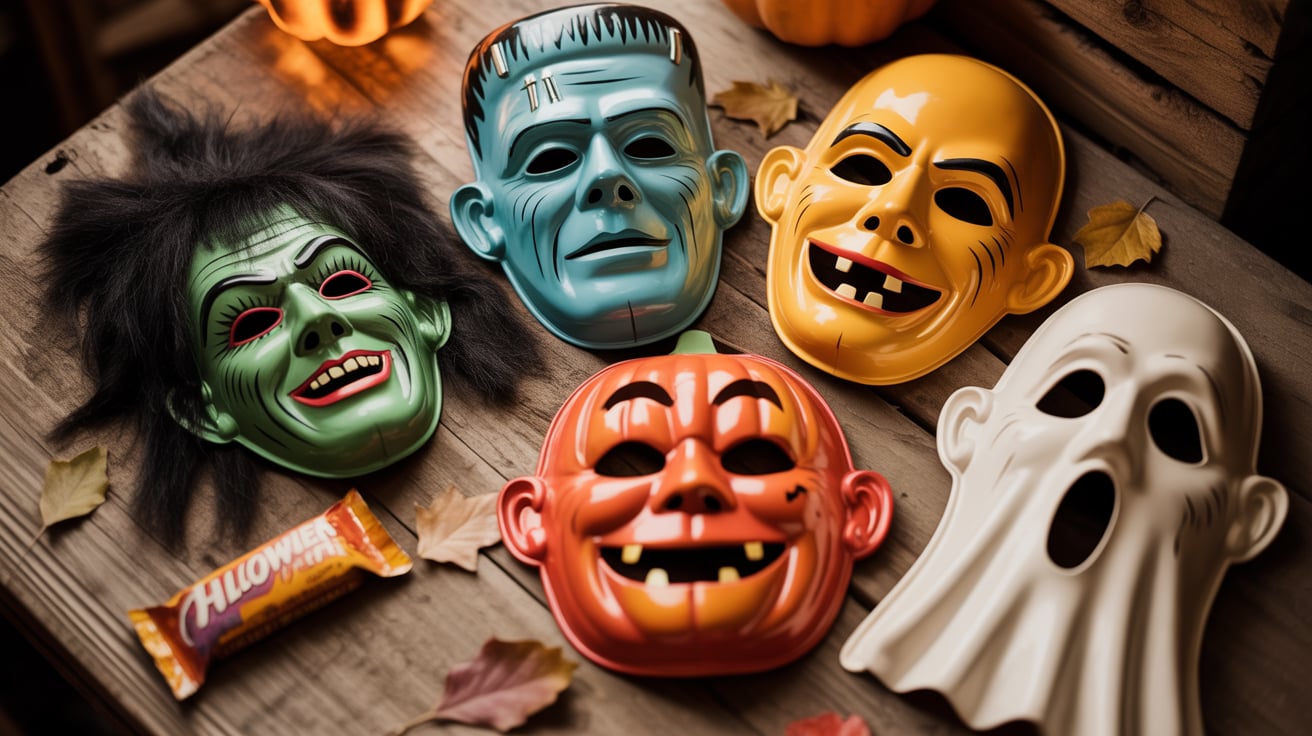 Vintage-Costume-Masks